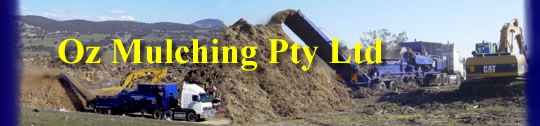 Oz Mulching Logo